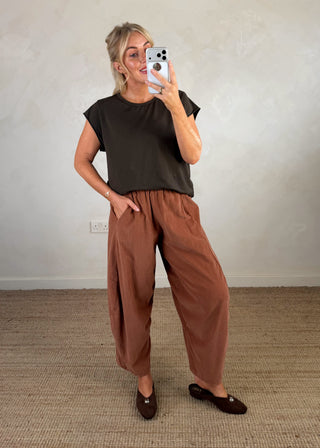 Baby cord Finn - Nutmeg-The Style Attic
