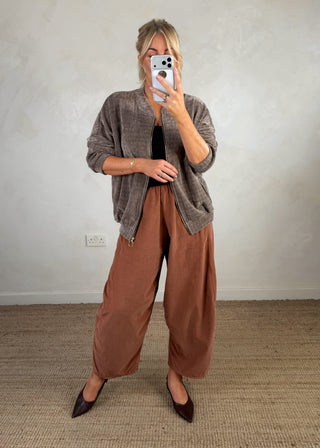 Baby cord Finn - Nutmeg-The Style Attic