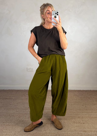 Baby cord Finn - Olive-The Style Attic
