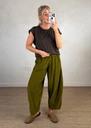 Baby cord Finn - Olive-The Style Attic
