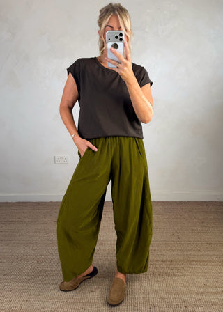 Baby cord Finn - Olive-The Style Attic