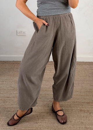 Baby cord Finn - Taupe-The Style Attic