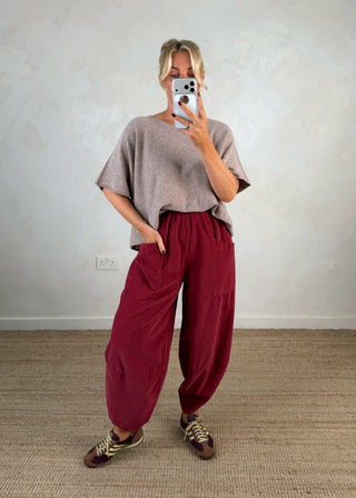 Baby cord Moda - Berry-The Style Attic