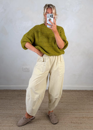 Baby cord Moda - Buttermilk-The Style Attic