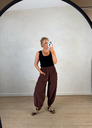 Baby cord Moda - Chocolate-The Style Attic