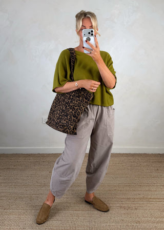 Baby cord Moda - Dove grey-The Style Attic