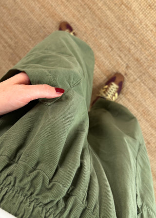 Baby cord Moda - Khaki-The Style Attic