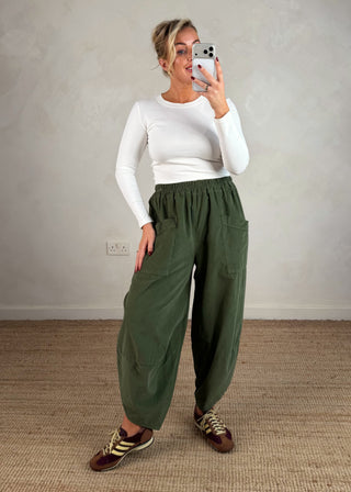 Baby cord Moda - Khaki-The Style Attic