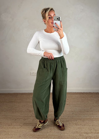 Baby cord Moda - Khaki-The Style Attic