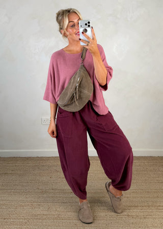 Baby cord Moda - Merlot-The Style Attic