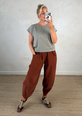 Baby cord Moda - Rust-The Style Attic