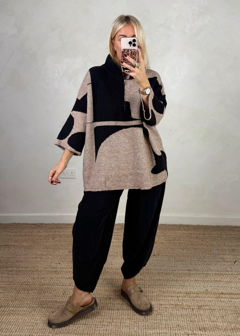 Baby cord Moda - black-The Style Attic