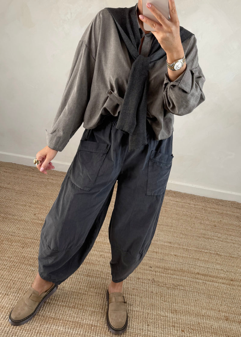 Baby cord Moda - slate-The Style Attic