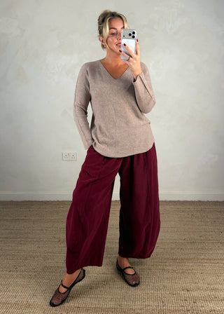 Baby cord Velma - Berry-The Style Attic