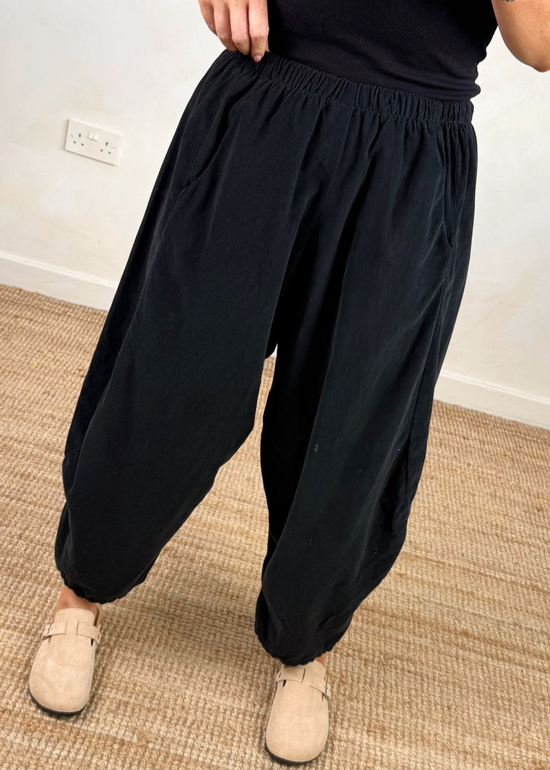 Baby cord finn - black-The Style Attic