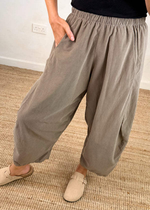 Baby cord finn - mocha-The Style Attic