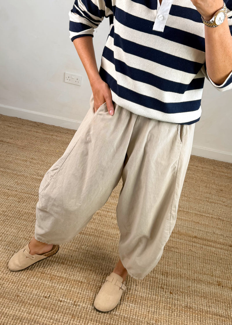 Baby cord finn - stone-The Style Attic
