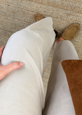 Barrel leg magic pants - Mocha-The Style Attic