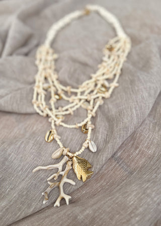 Beaded necklace-The Style Attic
