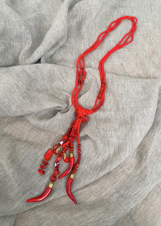 Beaded necklace-The Style Attic
