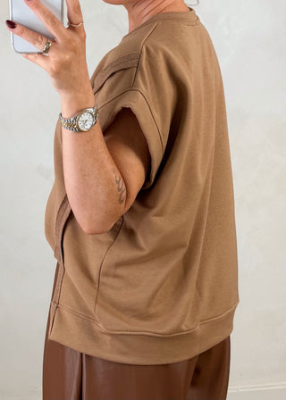 Benji sweater - Camel-The Style Attic