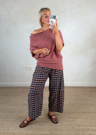 Betsy slouch knit - Matcha-The Style Attic