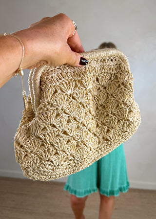 Brady woven crossbody bag - Beige-The Style Attic