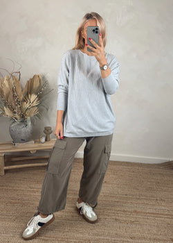 Calle knit - grey-The Style Attic