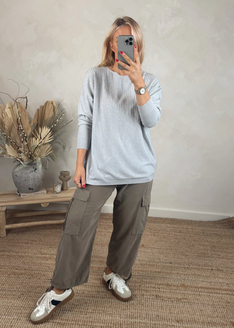 Calle knit - grey-The Style Attic