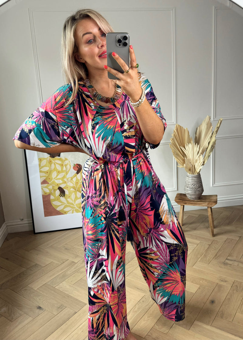 Carnival slinky jumpsuit - one-The Style Attic
