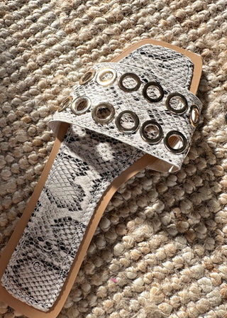 Celine sandal - snake-The Style Attic