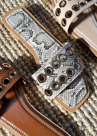 Celine sandal - snake-The Style Attic