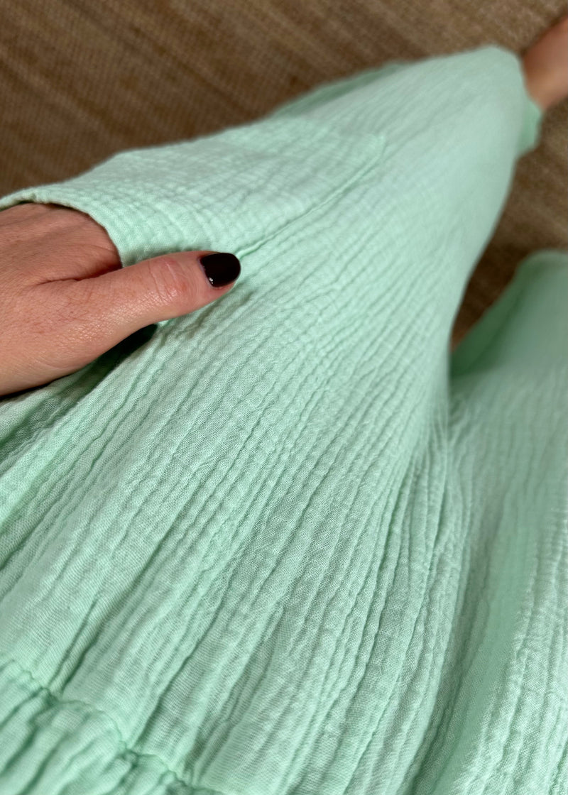Cheesecloth Moda - mint-The Style Attic