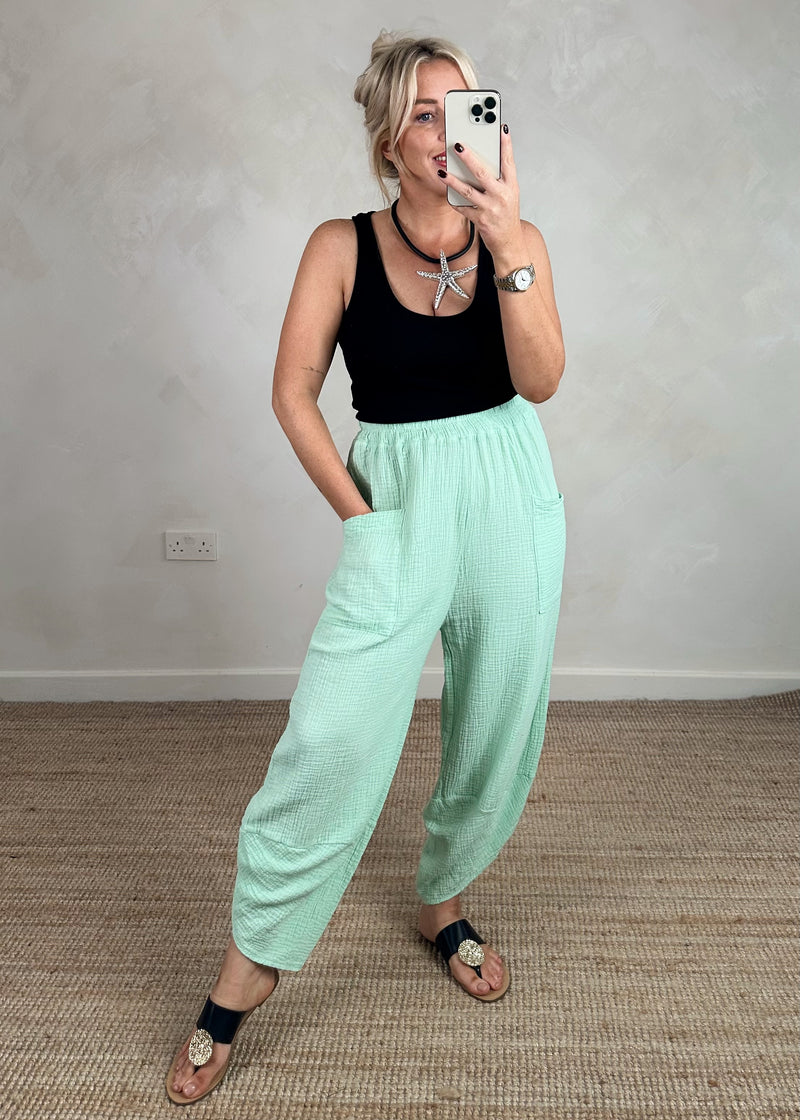 Cheesecloth Moda - mint-The Style Attic