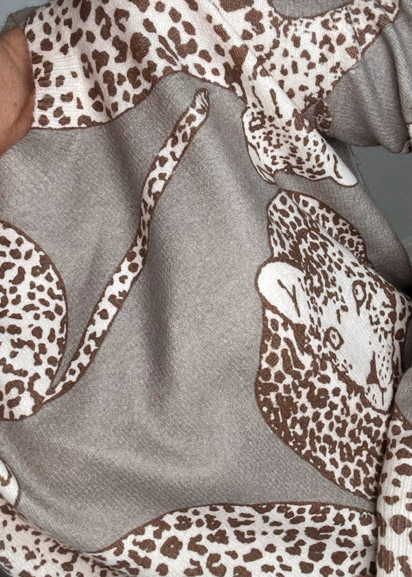 Cheetah knit-The Style Attic