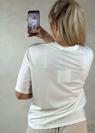 Chocolate Sleeve tee-The Style Attic