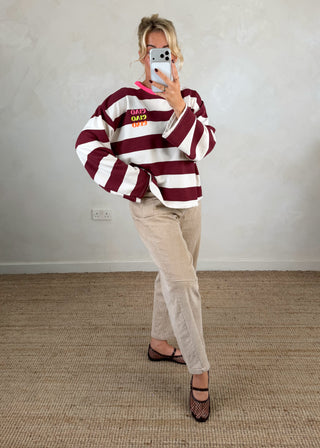Ciao striped sweater - Five-The Style Attic