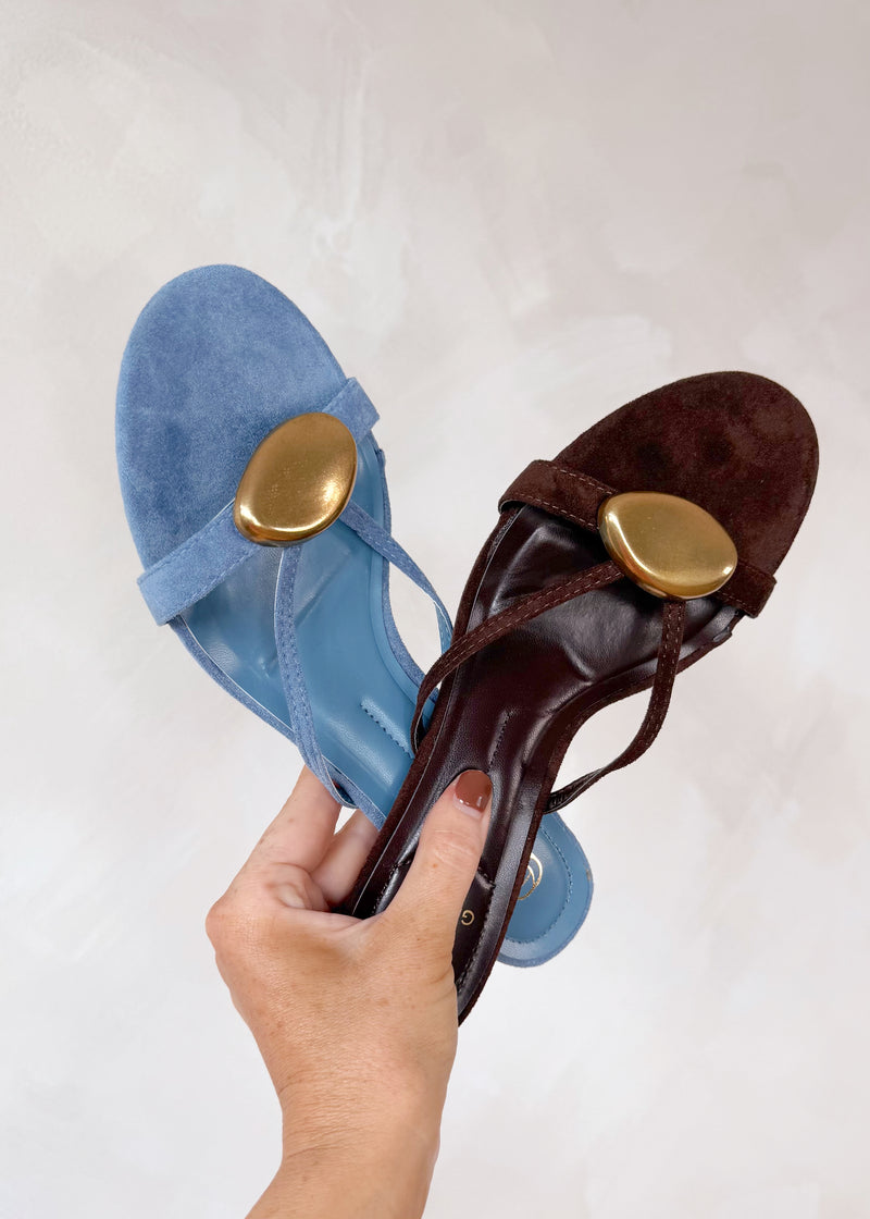 Ciara sandal - brown-The Style Attic