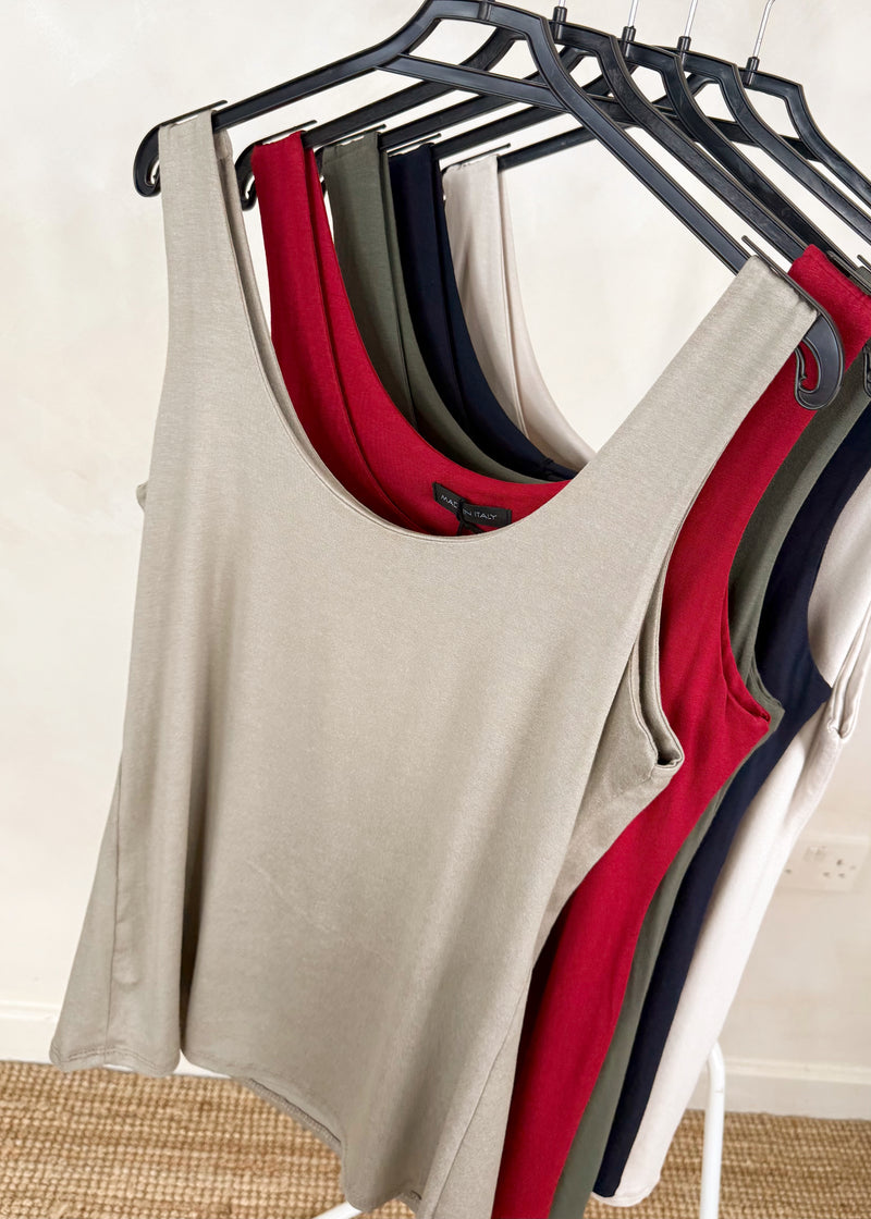 Classic stretch vest - multi-The Style Attic