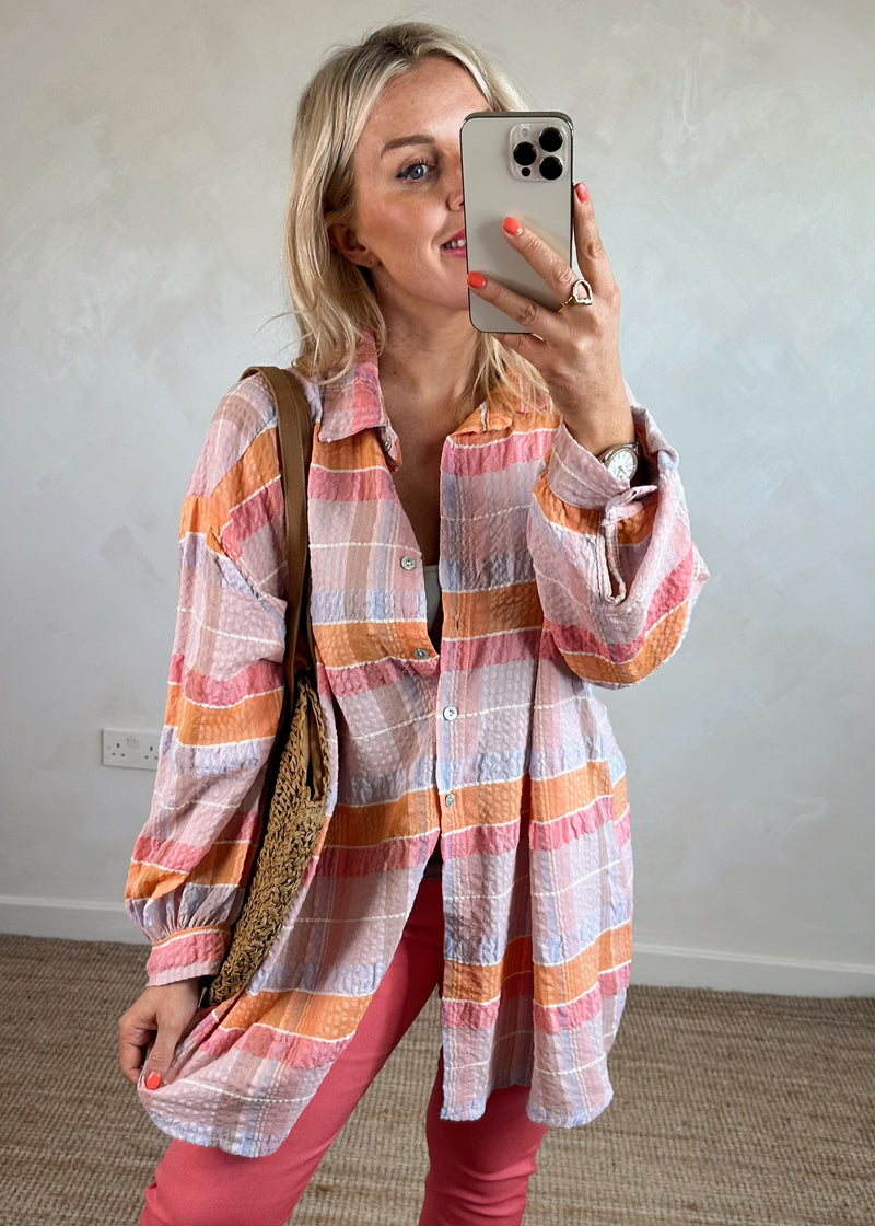 Clint checked shirt - one-The Style Attic