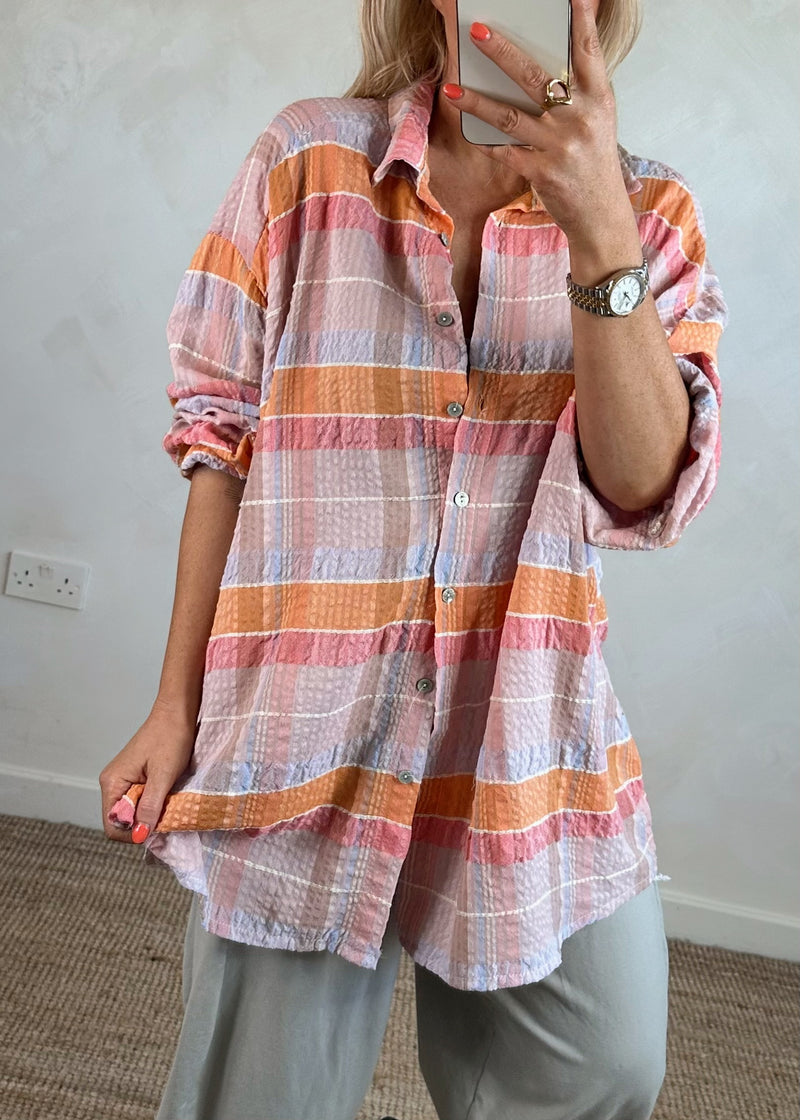 Clint checked shirt - one-The Style Attic