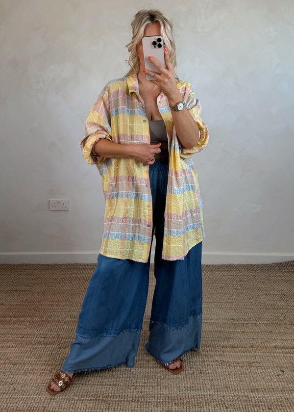 Clint checked shirt - two-The Style Attic