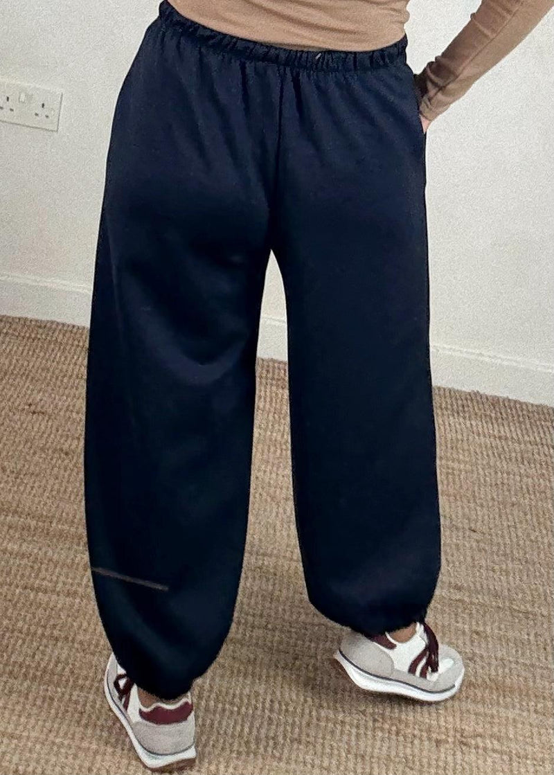 Cocoon jogger - navy-The Style Attic