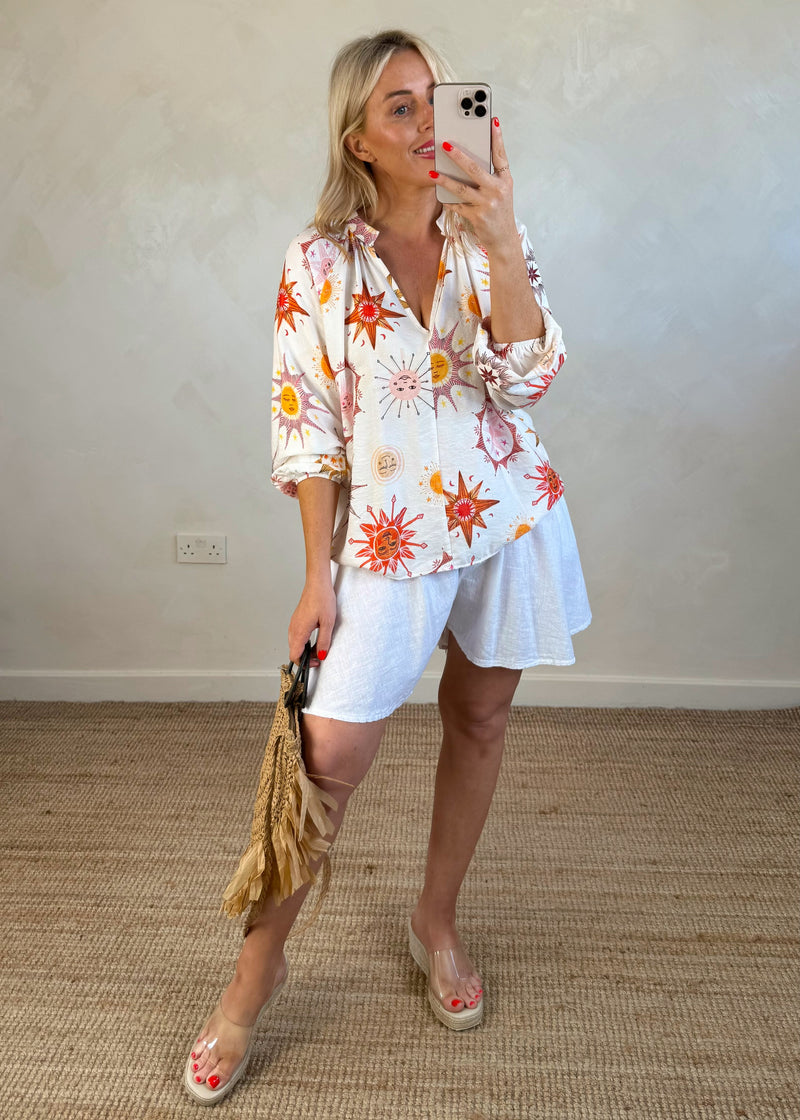Compass blouse-The Style Attic