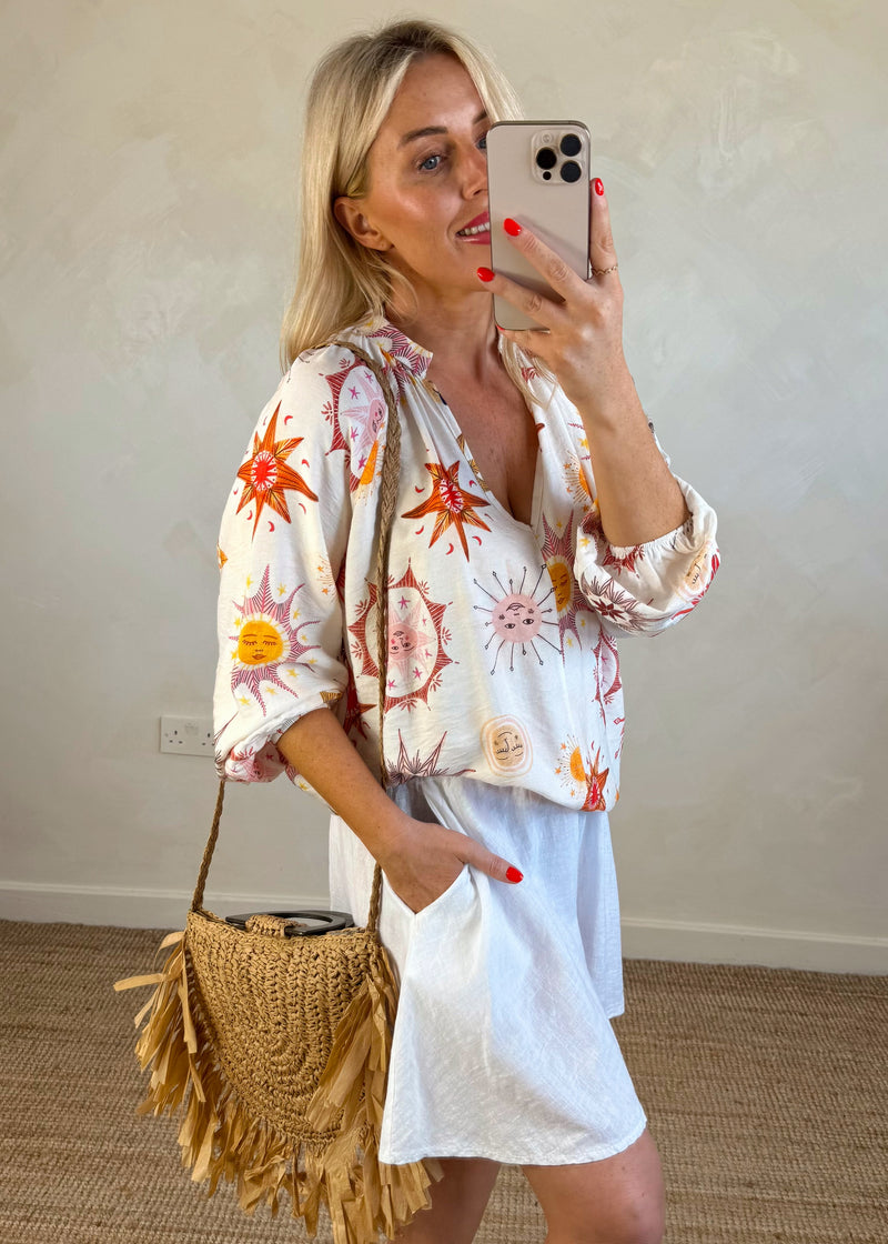 Compass blouse-The Style Attic