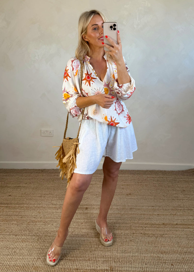 Compass blouse-The Style Attic