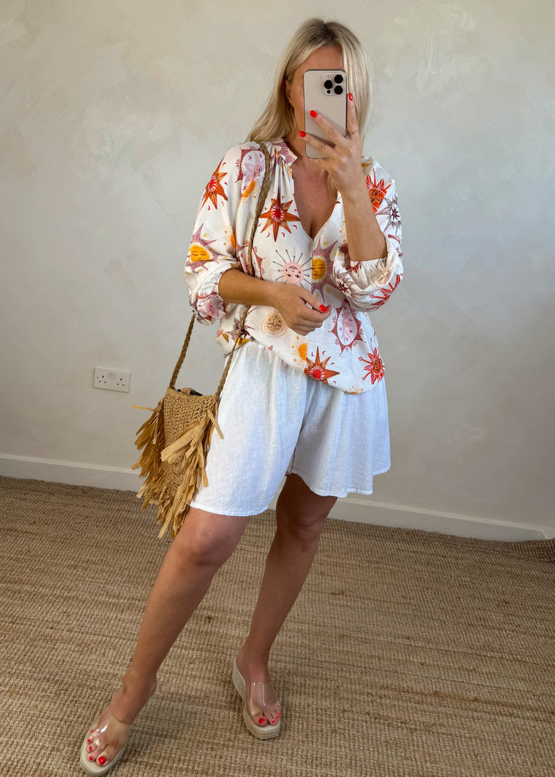 Compass blouse-The Style Attic