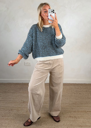 Corey striped knit - Seven-The Style Attic