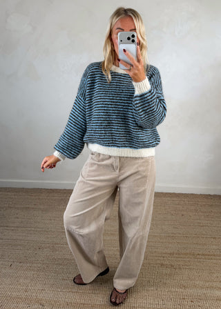 Corey striped knit - Seven-The Style Attic