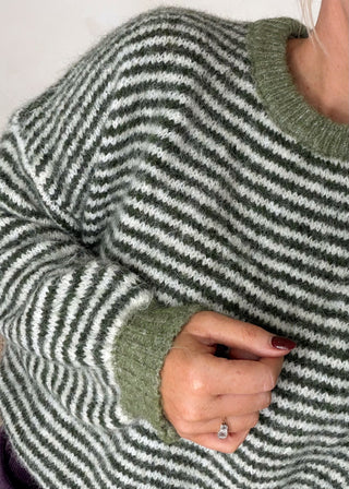 Corey striped knit - Three-The Style Attic